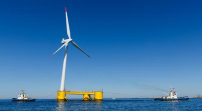 Greenalia impulsa el primer parque eólico marino flotante en España