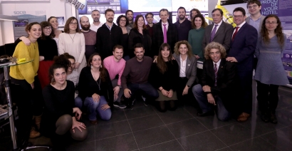 El ministro Pedro Duque visita la sede del Sistema de Observación y predicción Costero de las Islas Baleares
