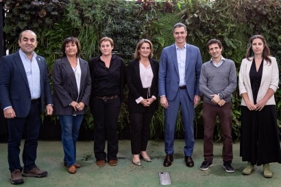 Sánchez promete a las 5 grandes ONG ambientales españolas que defenderá una agenda basada en las energías renovables