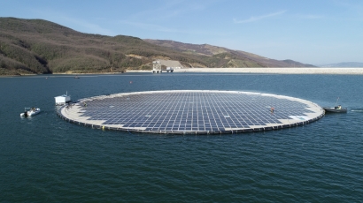 La noruega Statkraft conecta en Albania su primera instalación solar flotante