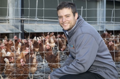 Underfloor Heating from Green Energy Keeps Hens Laying