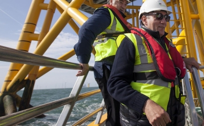 Iberdrola y Shell se adjudican 7.000 megavatios de potencia eólica marina en Escocia