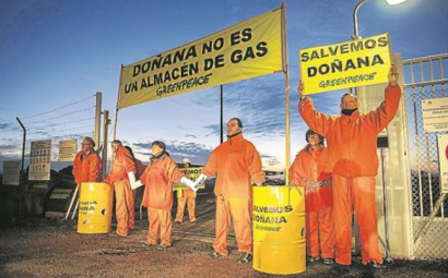 Indignación de los ecologistas ante la subvención a Fenosa para almacenar gas en Doñana
