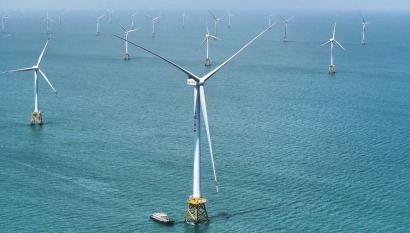 Un aerogenerador Goldwin de 16 megas fija un nuevo récord mundial de producción eólica diaria