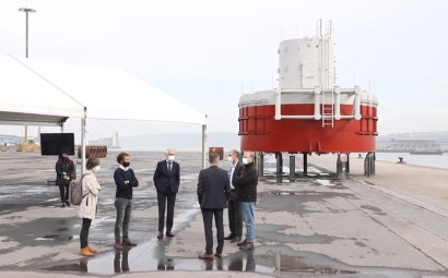 El mayor laboratorio flotante para las energías marinas de Europa, en aguas vascas