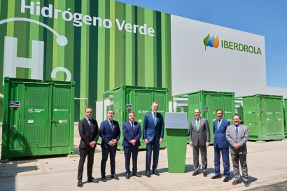 El Rey inaugura la planta de hidrógeno verde de Iberdrola en Puertollano