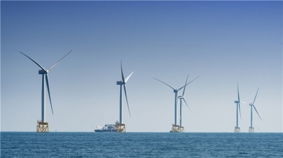 El mayor parque eólico marino del mundo ya vierte electricidad a la red