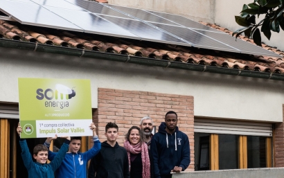 Som Energia convoca un concurso de ingenierías para instalar 50 cubiertas solares para autoconsumo en Aragón