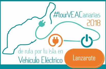 La caravana VEACanarias de vehículos eléctricos llega a Lanzarote