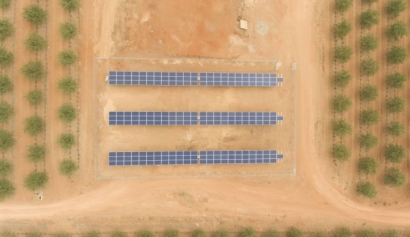 Emplear energía solar para bombear agua de riego rebaja el gasto eléctrico de las explotaciones agrícolas hasta un 85%
