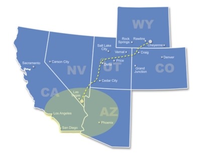 EEUU: aprobada una megalínea de transporte de energía eólica desde Wyoming a California