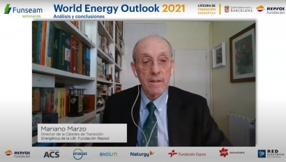 Funseam publicará la semana que viene el informe World Energy Outlook 2021: análisis y conclusiones
