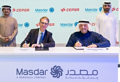 Masdar y Cepsa se alían para conquistar el mercado renovable de la Península Ibérica