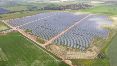 GRS energiza con éxito la Molong Solar Farm en Australia
