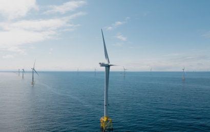 El mayor parque eólico marino de Escocia ya tiene todas sus turbinas instaladas