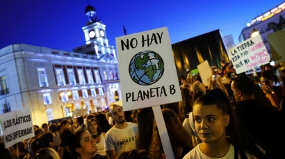 La Huelga del Clima moviliza a decenas de miles de personas en las principales ciudades de España