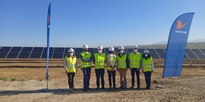 Naturgy avanza en las obras del que va a ser su primer parque fotovoltaico en Extremadura
