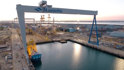 Navantia inyectará 43 millones de euros al astillero de Puerto Real con la eólica marina en el horizonte