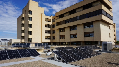 El Hospital de Tudela ahorrará casi 10.000 euros cada año gracias al autoconsumo solar