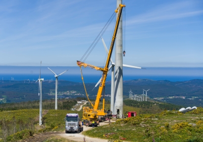 Naturgy encarga nueve aerogeneradores Vestas para repotenciar el parque eólico gallego de Somozas