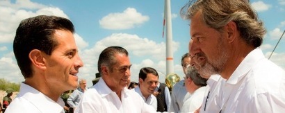 El presidente de México inaugura en Nuevo León el parque eólico Ventika de Acciona