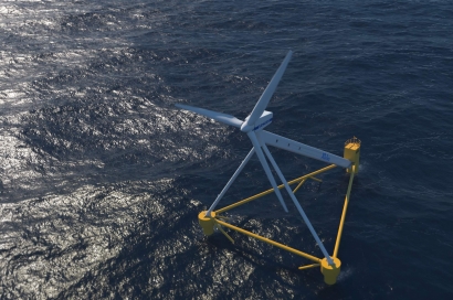 PivotBuoy, la plataforma eólica flotante que está viendo la luz en Santander y será ensayada en aguas canarias