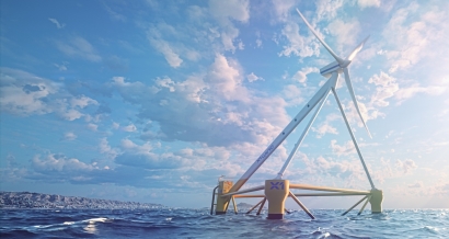 La plataforma flotante de X1 Wind: eólica disruptiva en Canarias