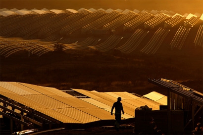 Iberdrola instala su primera planta fotovoltaica en Burgos