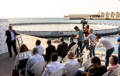 La Plataforma Oceánica de Canarias inaugura la mayor instalación solar flotante marina de Europa
