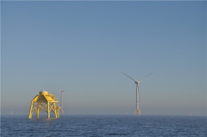 El mayor aerogenerador de la historia de Iberdrola ya está instalado en el parque marino Wikinger