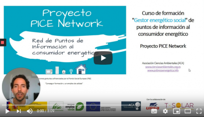 150 gestores energéticos formados para combatir la pobreza energética gracias al proyecto PICE 