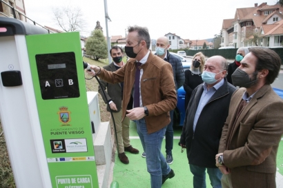 Cantabria instala puntos de recarga para vehículos eléctricos en Puente Viesgo