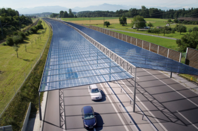 Marquesinas fotovoltaicas para las carreteras de Europa: un proyecto con mucho valor añadido