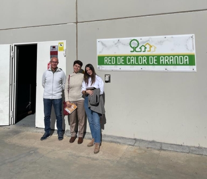 Aranda de Duero cuenta con una red de calor alimentada con astillas