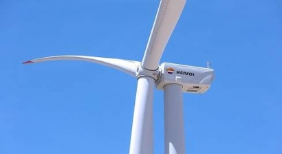 Repsol conecta en Valladolid los primeros aerogeneradores del parque eólico La Serna