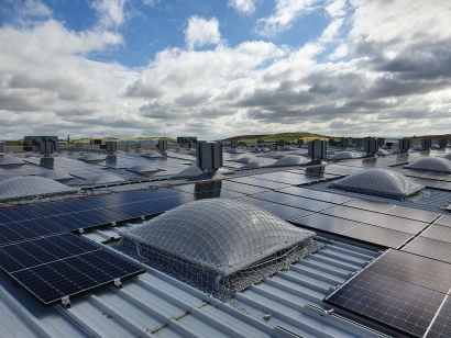 RISI cubre su planta de Daganzo (Madrid) con 3.600 paneles fotovoltaicos