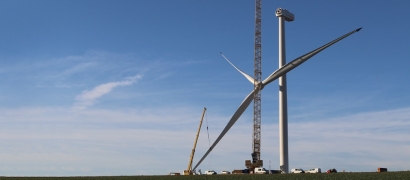 Senvion instala su primer prototipo de 3,6 megavatios y 140 metros de diámetro de rotor