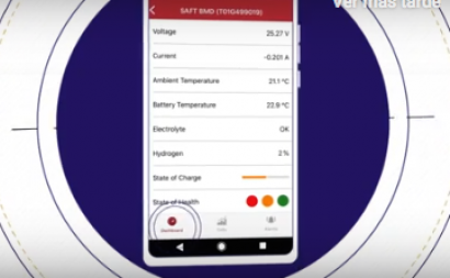 Nuevo avance de Saft para la monitorización remota de baterías de Ni-Cd