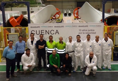 El taller de palas de aerogenerador más importante del mundo está en Cuenca