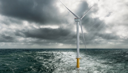 El gigante Siemens de diez megavatios, listo para su instalación en aguas holandesas