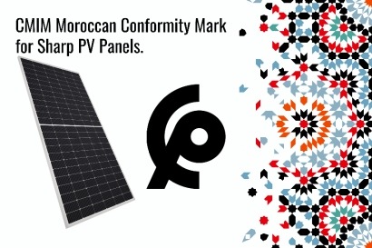 Los módulos solares de Sharp obtienen la marca CMIM de Marruecos