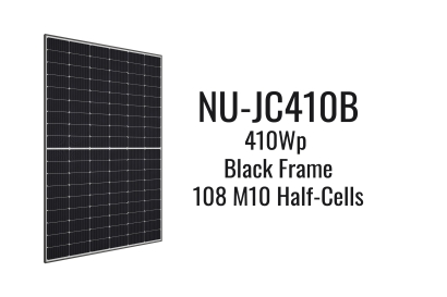 Sharp incorpora un panel fotovoltaico M10 de 410 W a su cartera de modelos de célula partida
