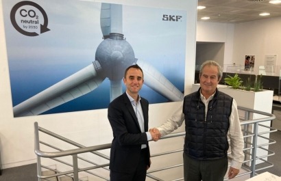  SKF autoconsumirá la energía eólica que va a producir en su fábrica de Tudela 