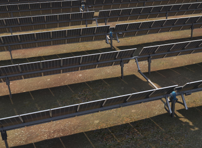 Solar Steel instalará sus seguidores solares en tres plantas de Naturgy que suman 144 MW