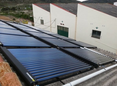 Los rayos de la solar térmica