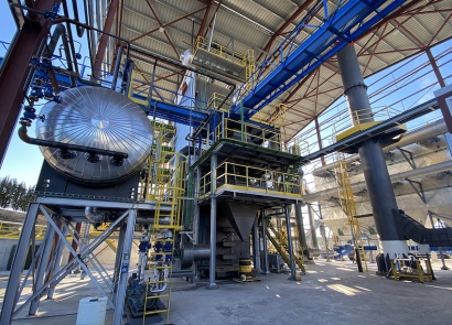 La orujera más grande de Europa ya trabaja a pleno rendimiento con biomasa