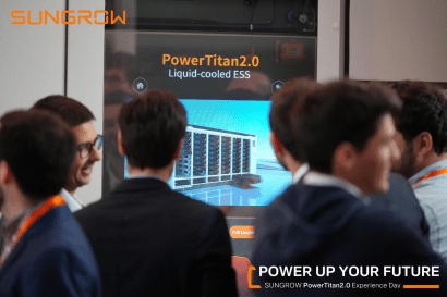  Sungrow presenta en Madrid su batería para proyectos a gran escala, PowerTitan 2.0 