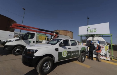 Argentina: la flota pública de la provincia de Córdoba empieza a utilizar biodiésel B20