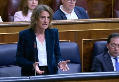 Ribera defiende en el Congreso el tope al gas