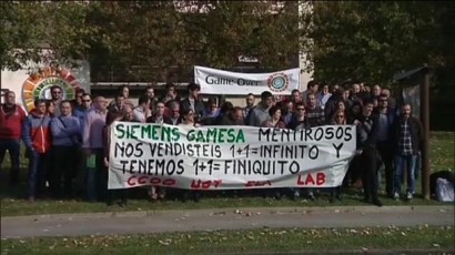 Siemens Gamesa retira el Expediente de Regulación de Empleo que afectaba a 272 trabajadores